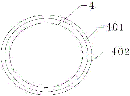 一種通過磁場(chǎng)預(yù)防隧道排水管內(nèi)結(jié)晶的裝置的制作方法