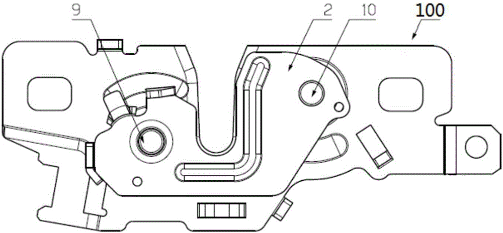 一种举升弹簧外置式汽车发动机盖主锁的制作方法与工艺