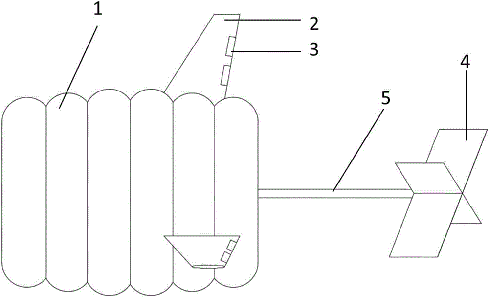 一種高空風(fēng)力發(fā)電機(jī)的浮空氣囊的制作方法與工藝