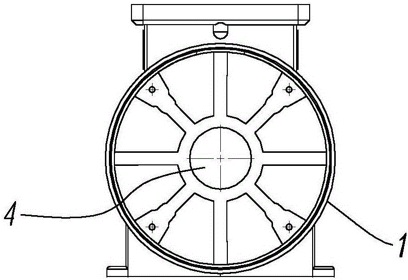 一种轻量化泵头座架及配有该泵头座架的无油空气压缩机的制作方法与工艺
