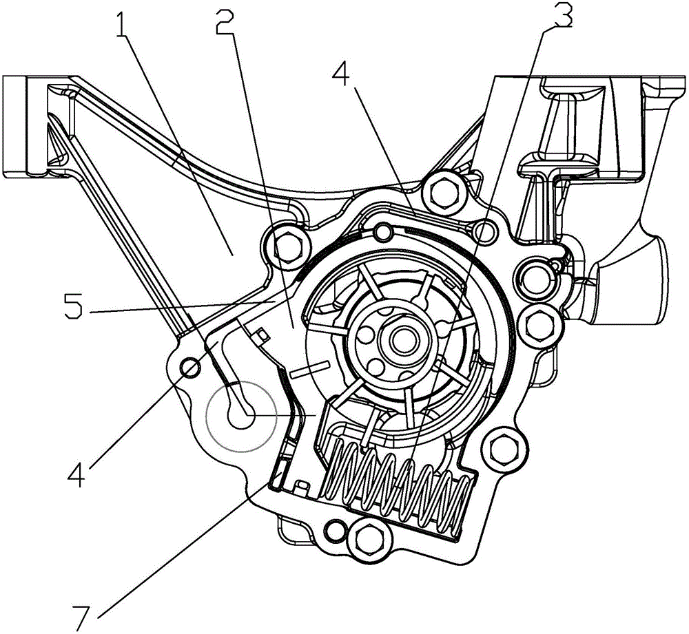 機(jī)械式兩級(jí)可變排量機(jī)油泵的制作方法與工藝