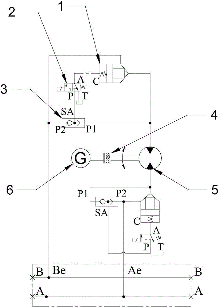 掘进机刀盘双模式电液驱动系统的制作方法与工艺