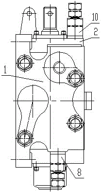 雙泵合流鉆機(jī)閥的制作方法與工藝