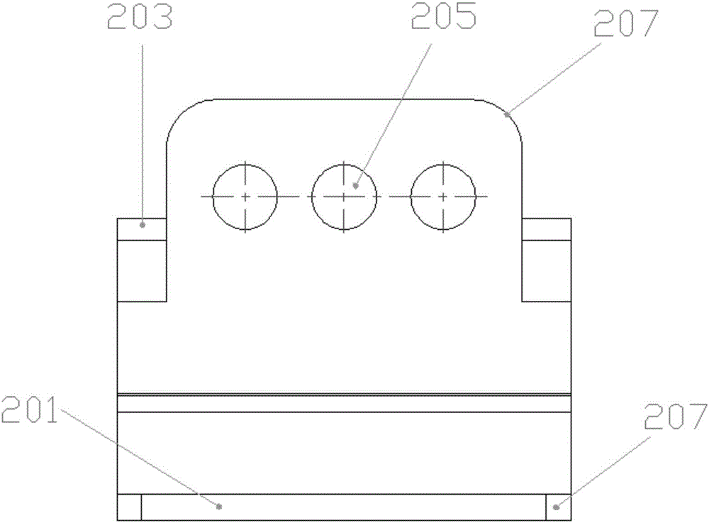 一种T形槽专用卡槽挡位连接冲压件结构及组装方法与流程