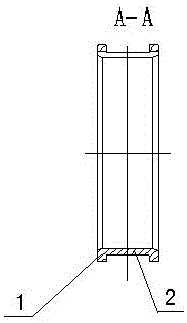 圓柱滾子軸承用凹字型一體保持架的制作方法與工藝