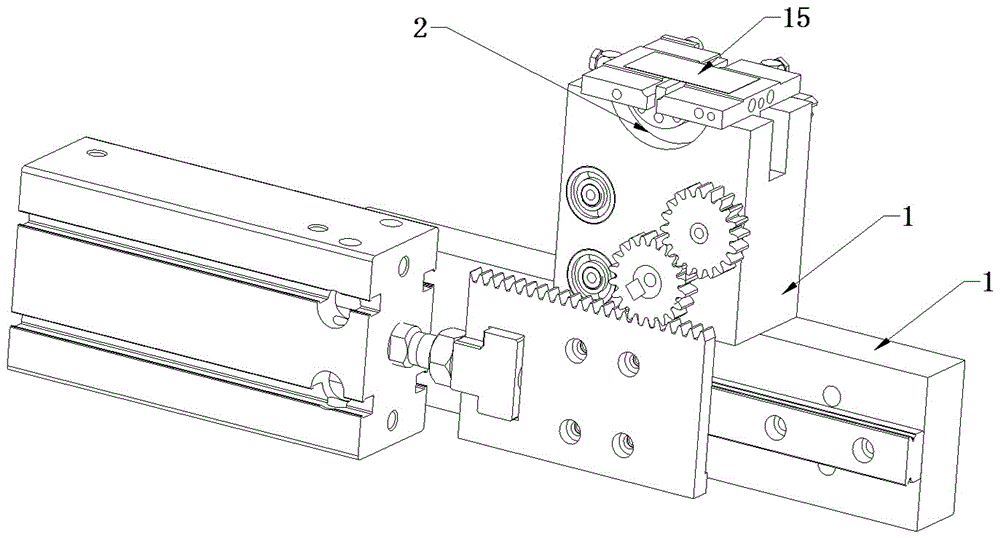 一种贴标机的齿轮合标机构的制作方法与工艺