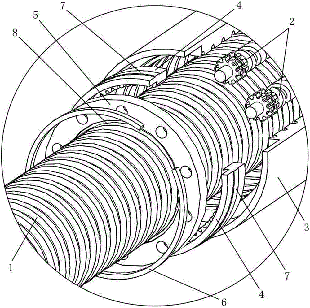 一種多頭螺紋行星滾柱絲杠傳動機(jī)構(gòu)的制作方法與工藝