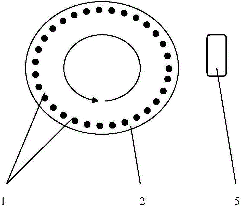 帶小回轉(zhuǎn)平臺(tái)的低燈柱樁頭LED燈絲燈生產(chǎn)設(shè)備的制作方法與工藝