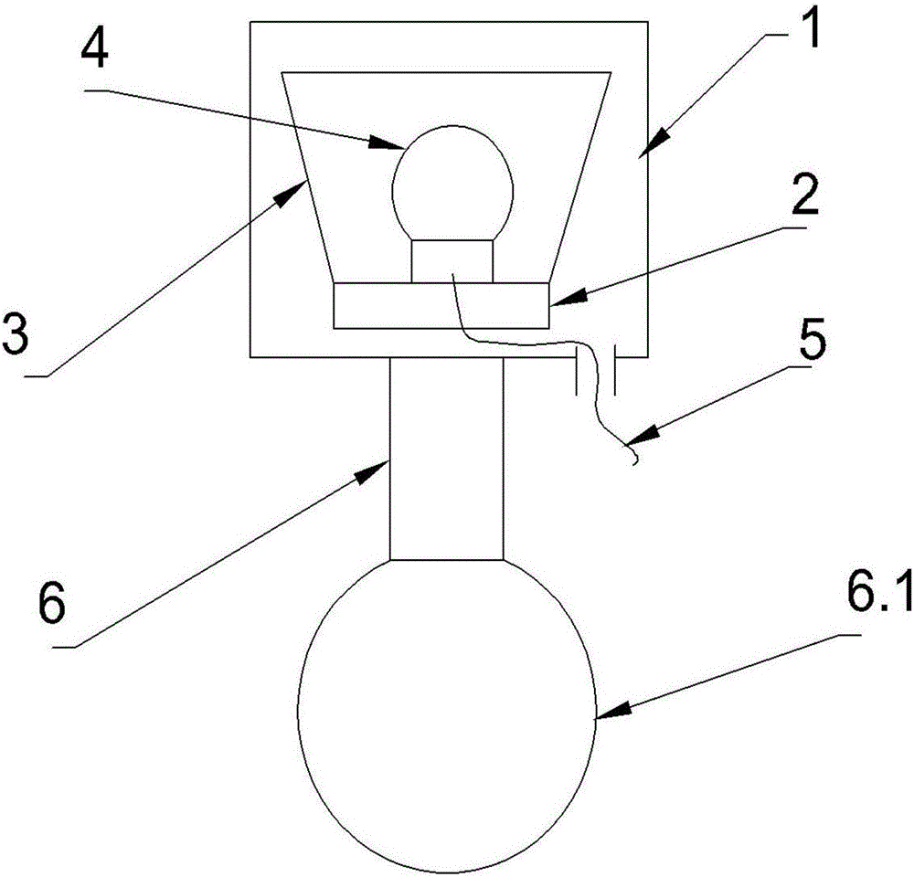 一種球形轉(zhuǎn)動投光燈的制作方法與工藝