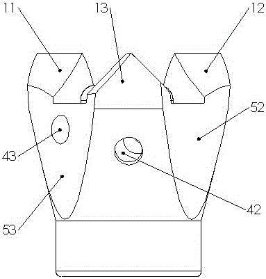 一種適用于自鉆式中空錨固系統(tǒng)的三刃凹面球齒鉆頭的制作方法與工藝