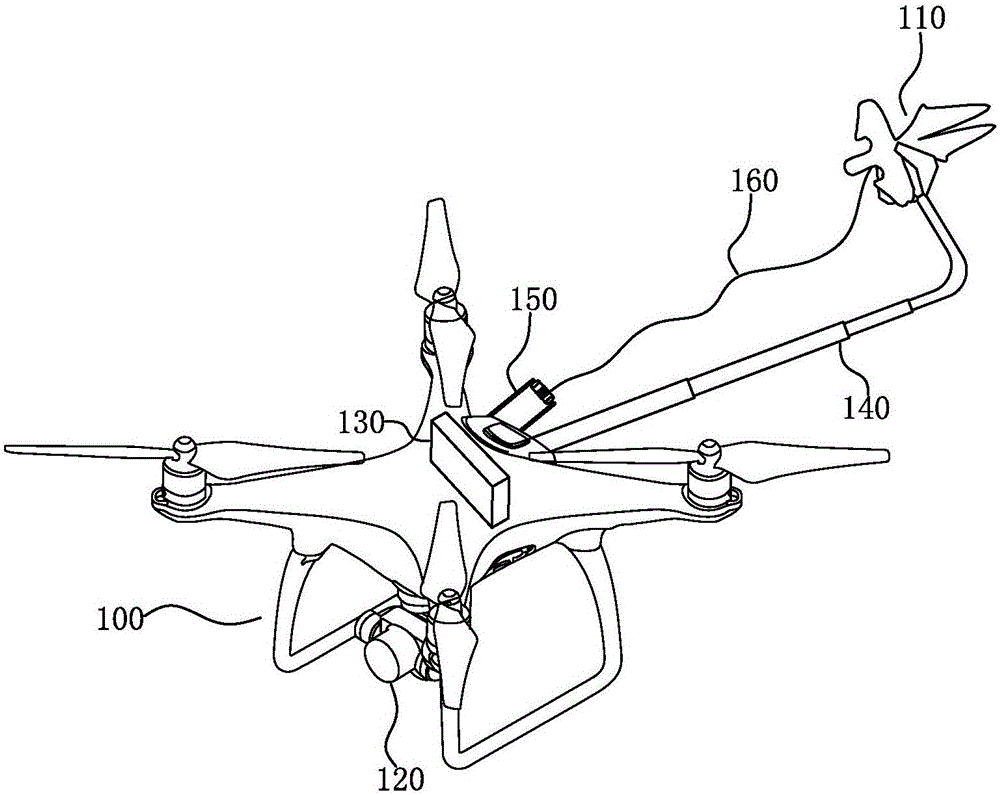 用以實(shí)現(xiàn)放風(fēng)箏功能的無人機(jī)及其實(shí)現(xiàn)方法與流程