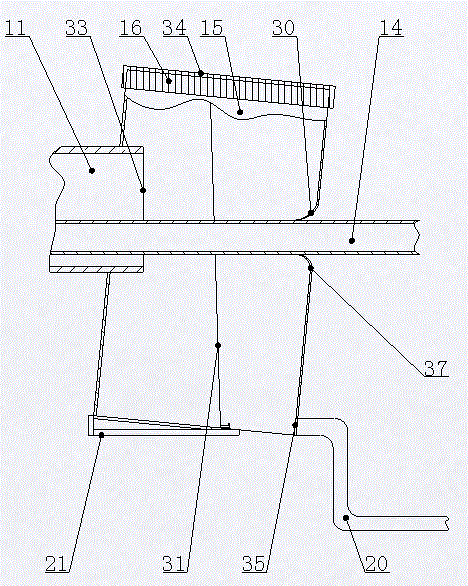 一種空氣鉆水平井環(huán)空攜巖模擬裝置的制作方法