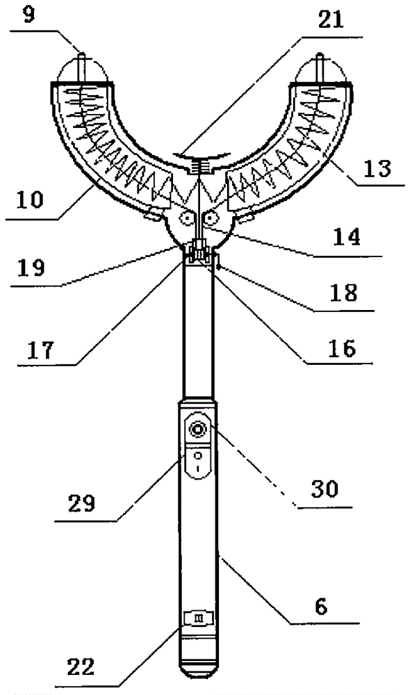 警叉的制作方法與工藝