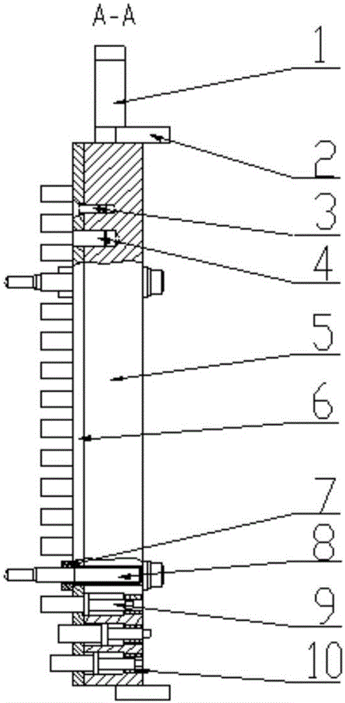 一種組件燃料棒間隙測量規(guī)及使用方法與流程