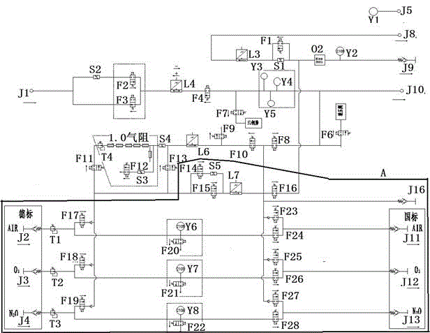 一種麻醉系統(tǒng)安全和性能檢測(cè)設(shè)備的制作方法與工藝