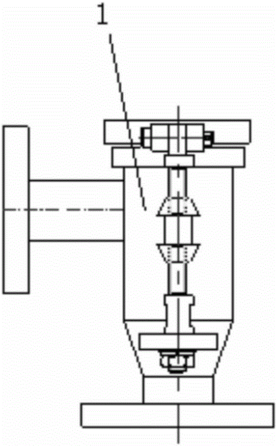 高压注水表表位模拟井翻盖式手动棘轮夹表器的制作方法与工艺