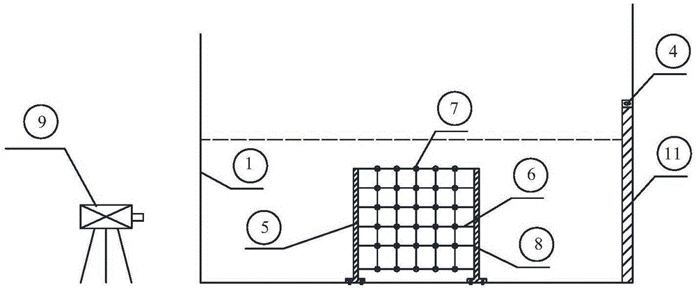 波浪作用下柔性網(wǎng)衣時(shí)空運(yùn)動(dòng)光學(xué)無(wú)接觸式試驗(yàn)量測(cè)系統(tǒng)的制作方法與工藝