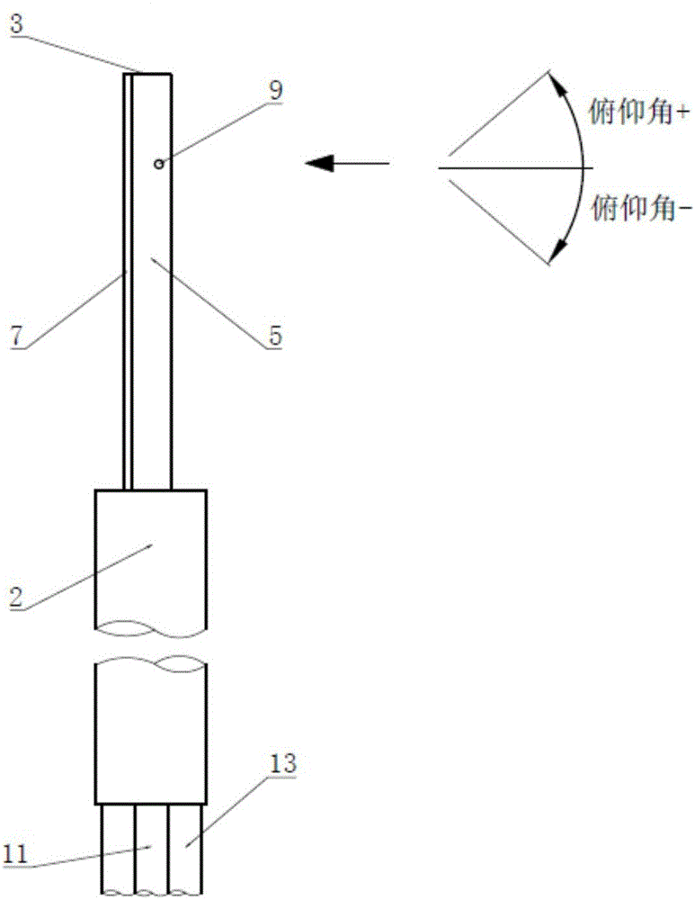 一种测量跨音速二维流场的稳态温度压力组合探针的制作方法与工艺