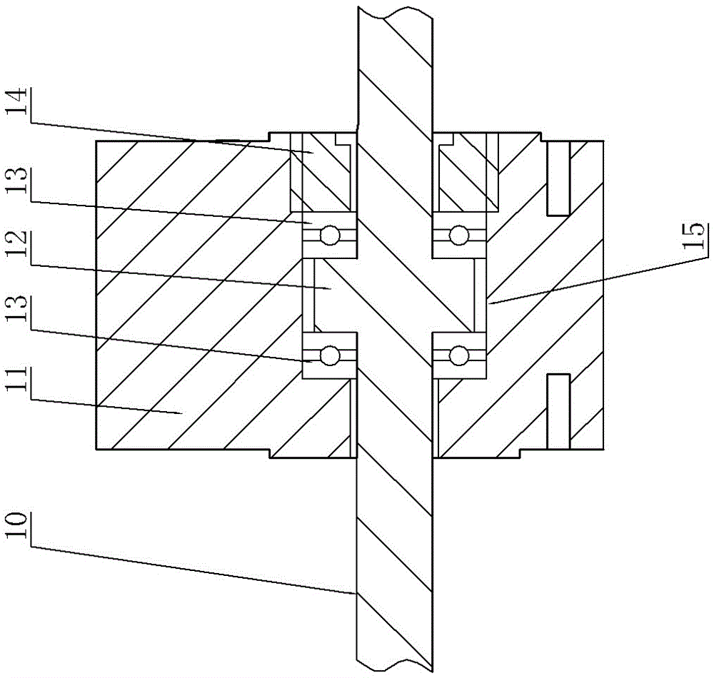 波浪測量機(jī)的風(fēng)葉調(diào)節(jié)裝置的制作方法