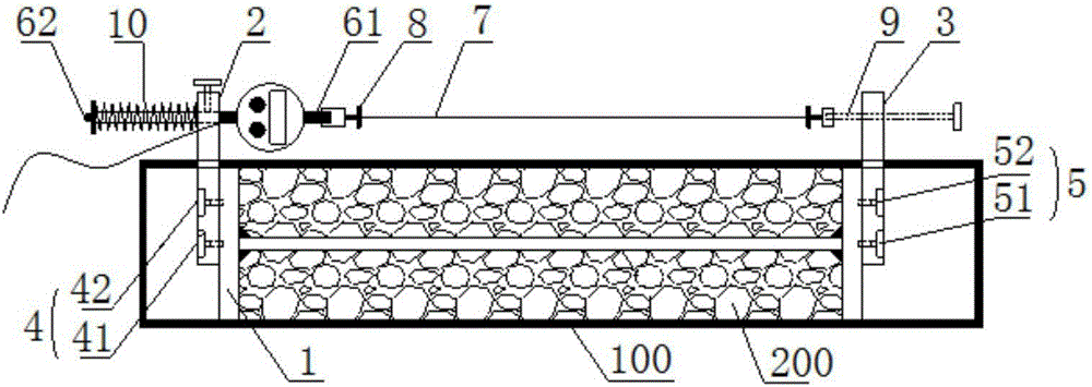 膨胀混凝土限制膨胀率测定仪和混凝土模具装置的制作方法