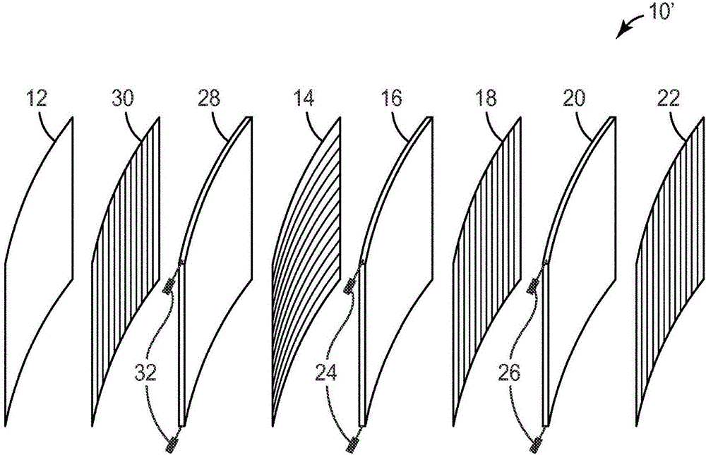 制造弯曲的可切换滤光器的方法与流程
