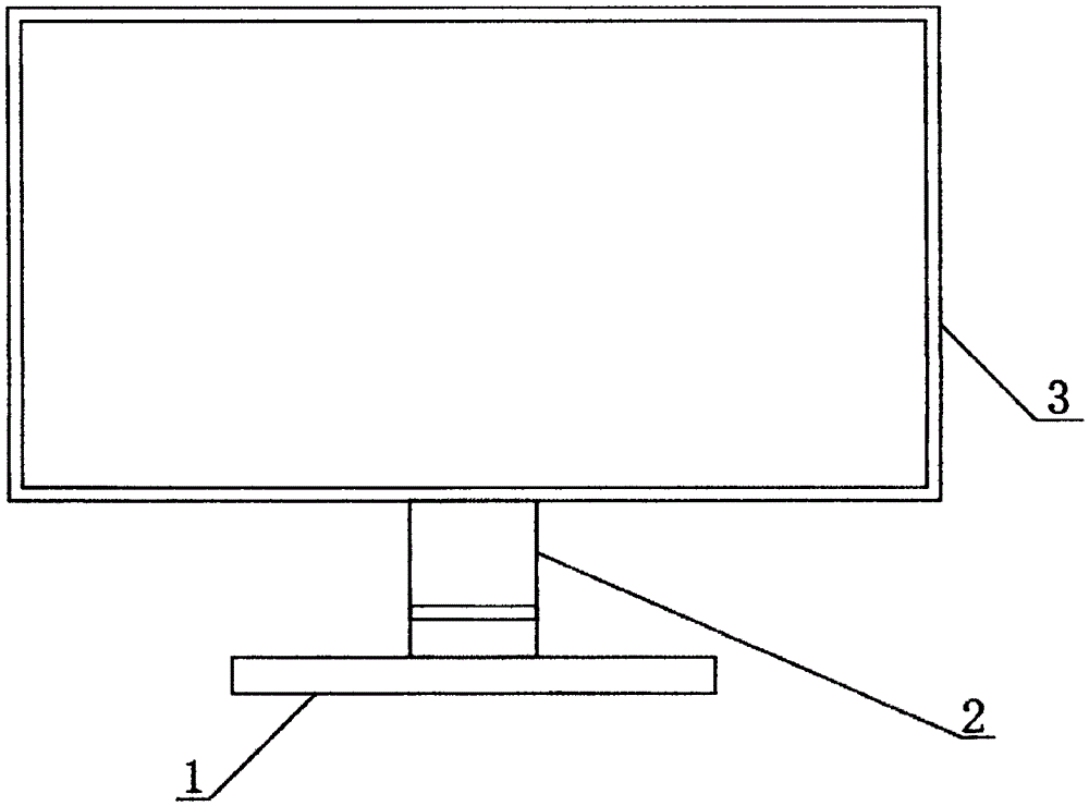 一种角度可调电脑显示器的制作方法与工艺