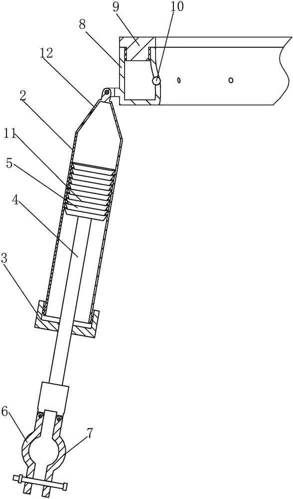 一种威亚用钢丝轨迹调节架的制作方法与工艺