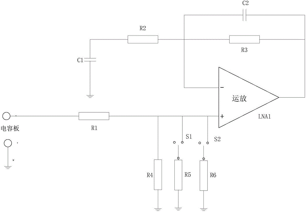 一種具有大動態(tài)范圍的電磁場檢測前端電路的制作方法與工藝