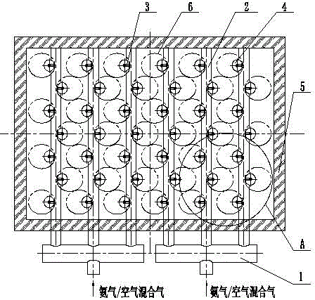 一種鍋爐煙氣脫硝系統(tǒng)中的擾流式噴氨格柵的制作方法與工藝