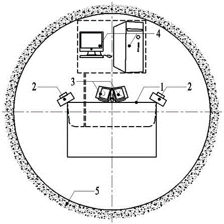 隧道洞壁围岩完整性信息采集装置及评价方法与流程