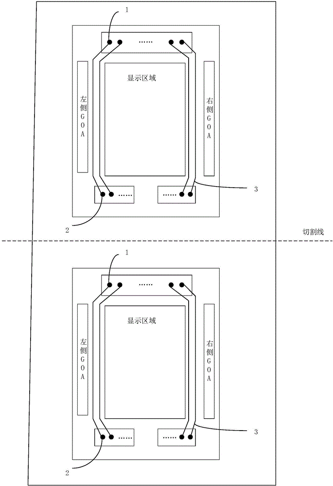 陣列基板測試電路及其制作方法與流程