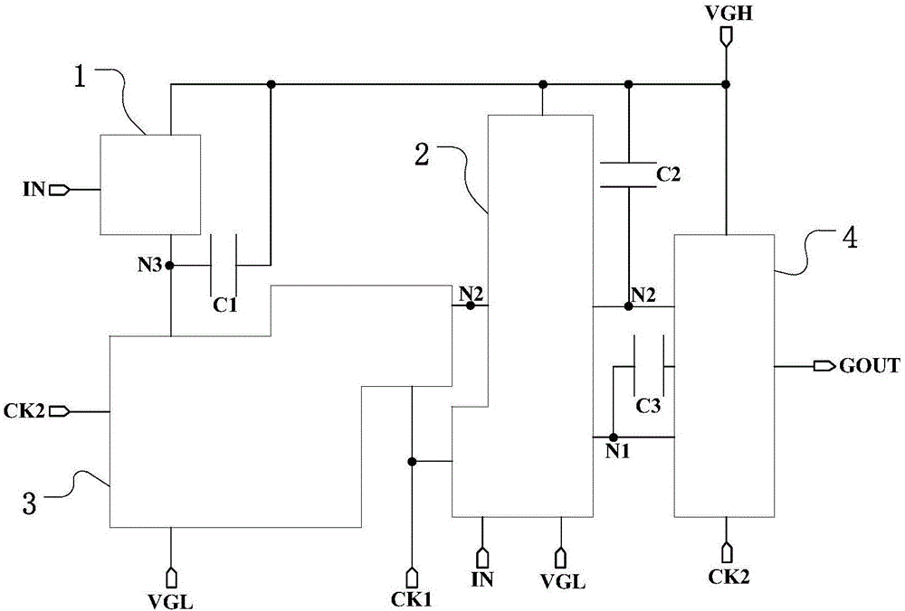 一種移位寄存器及柵極驅(qū)動(dòng)電路的制作方法與工藝