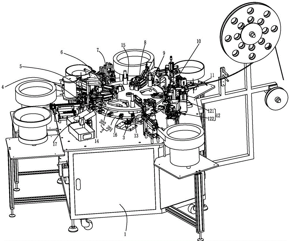 一种电位器的自动组装机的制作方法与工艺