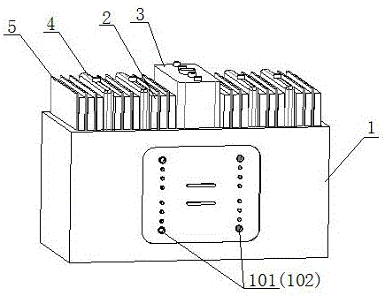 一种能均匀散热的锂离子电池组的制作方法与工艺