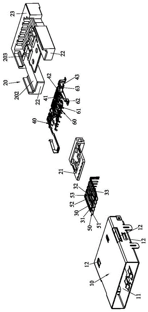 USB與SD卡混合型電連接器的制作方法與工藝