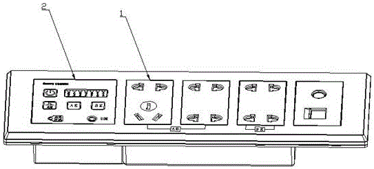 插座控制方法及组合插座与流程