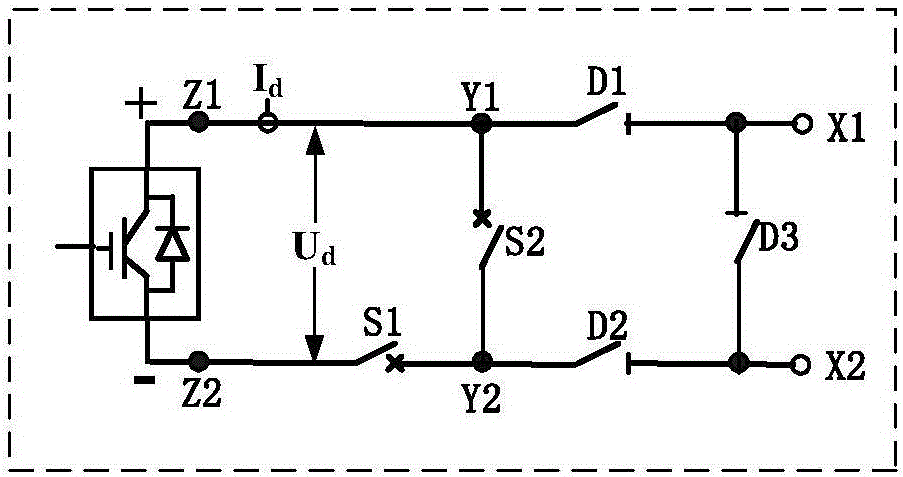 一种电压源换流器单元拓扑结构及控制方法与流程