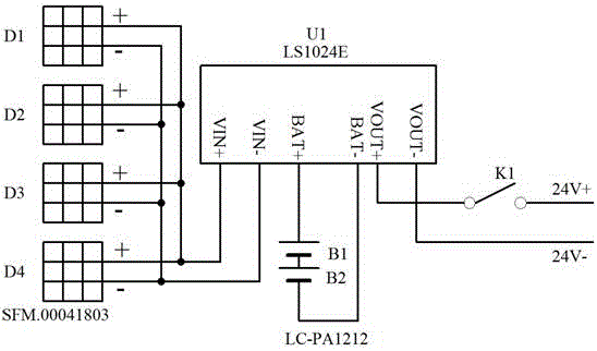 基于太陽能衛(wèi)星抗干擾天線野外測試供電系統(tǒng)及安裝方法與流程