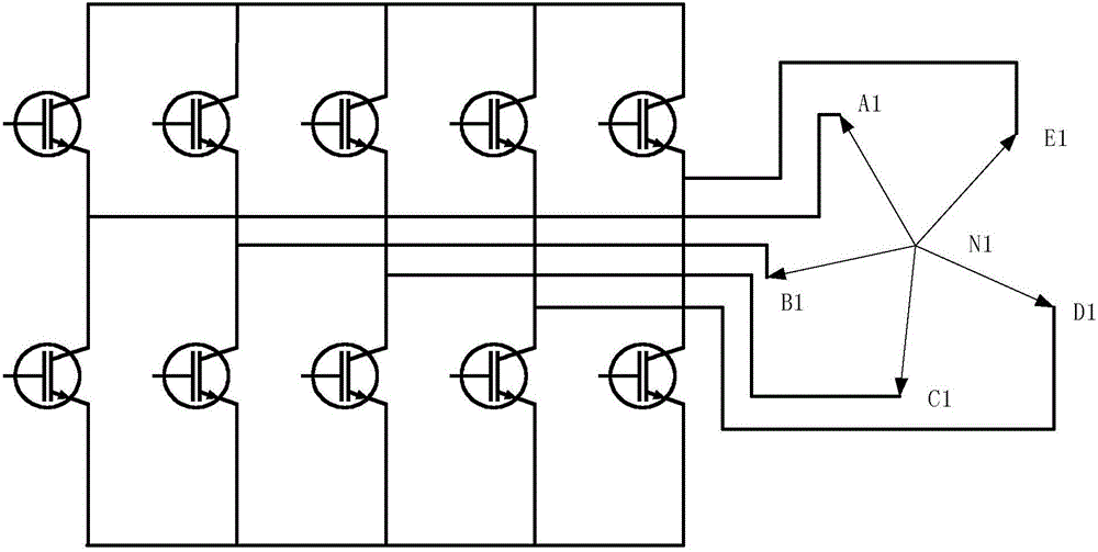 繞組分套式多相電機及其控制方法與流程