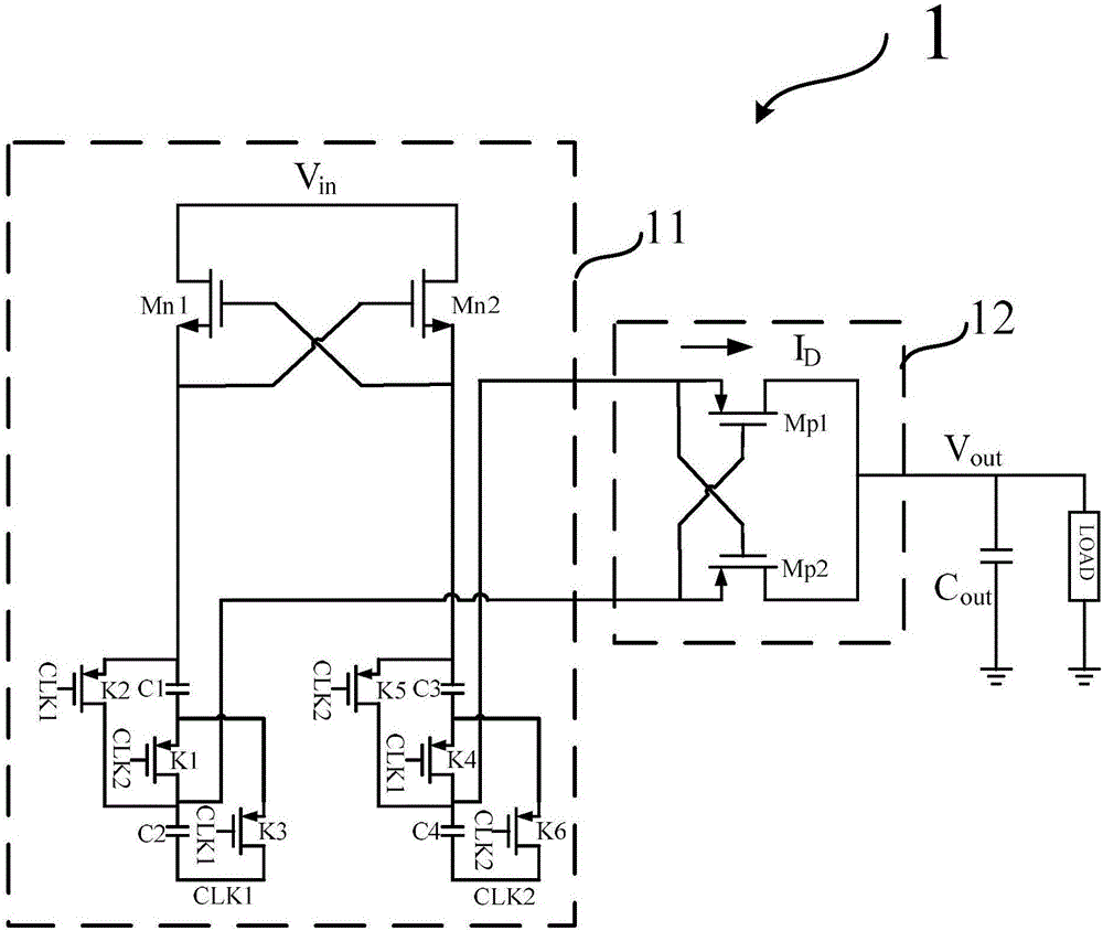 一種基于電容陣列變換的預(yù)調(diào)制電容型直流轉(zhuǎn)換器的制作方法與工藝