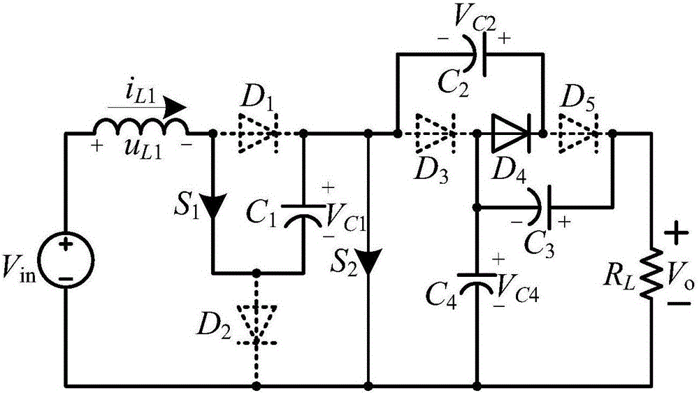 一種開關(guān)電容型準開關(guān)升壓DC?DC變換器的制作方法與工藝