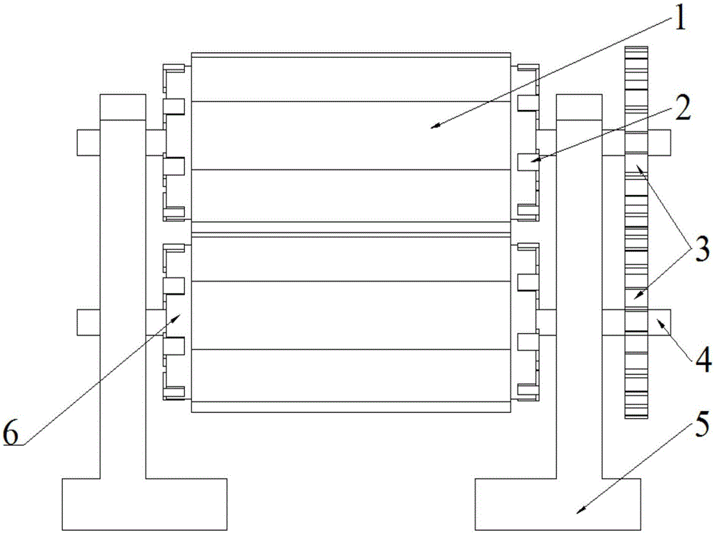 快拆式冷压辊的制作方法与工艺