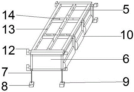 一种泡沫水泥板漂浮式太阳能发电装置的制作方法