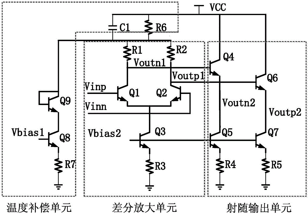 一種帶有溫度補償?shù)纳潆S輸出電路的制作方法與工藝