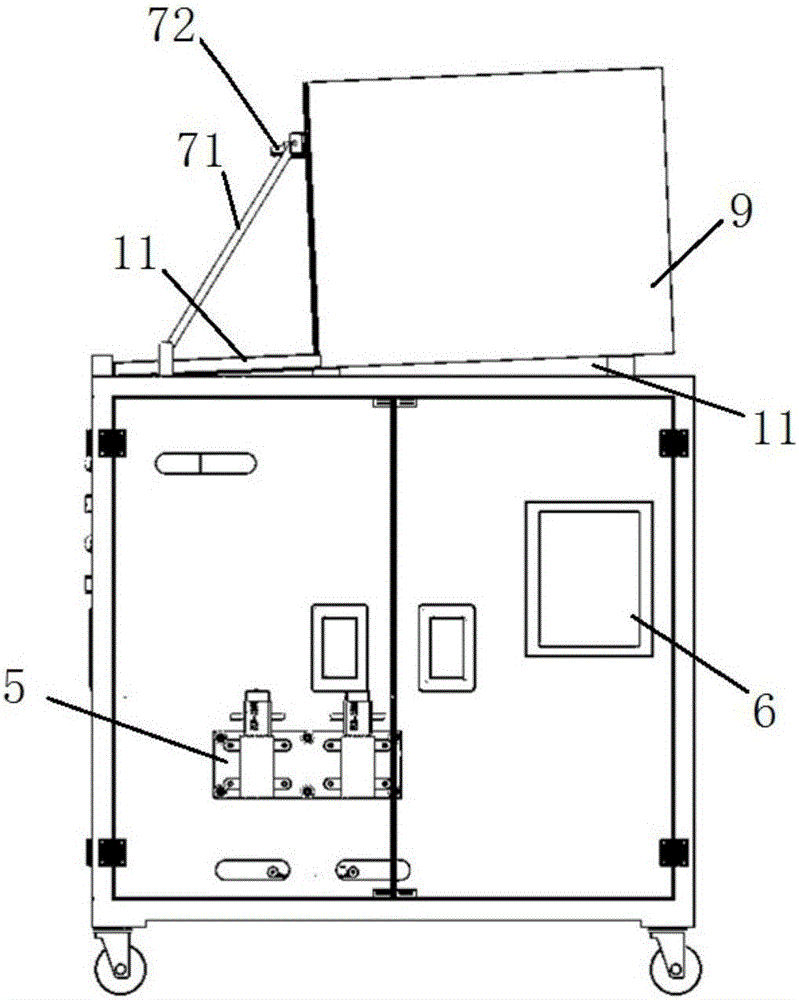 民航飛機(jī)廚房蒸汽烤箱水垢自動(dòng)清洗臺(tái)的制作方法與工藝