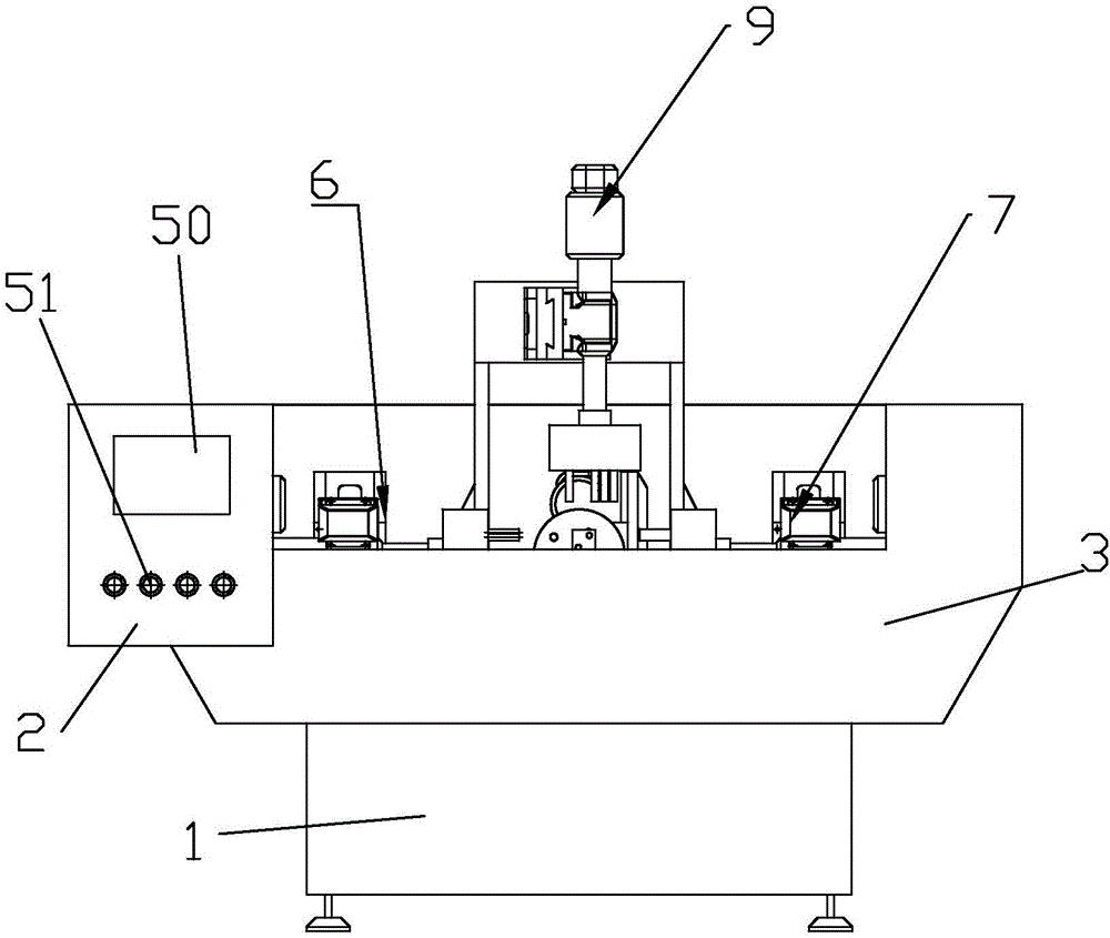 四面鉆孔攻絲機(jī)的制作方法與工藝