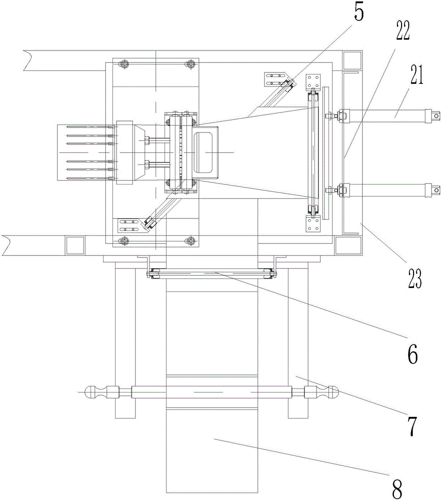 一種可省料張緊裝置的制作方法