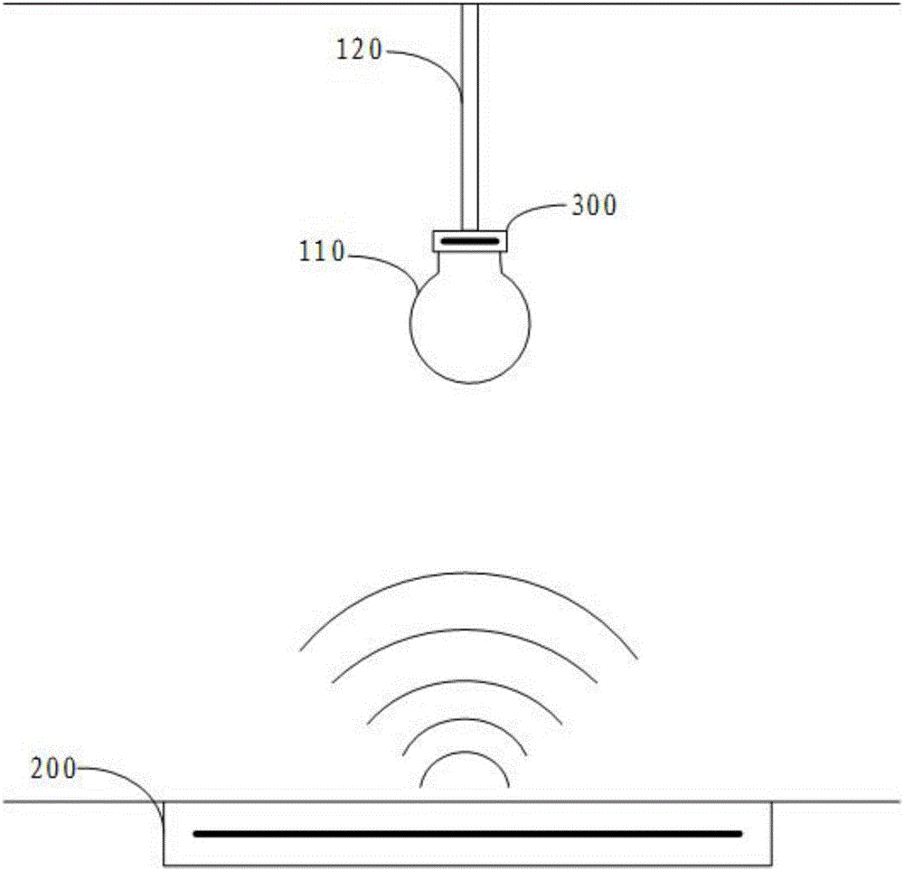 無(wú)線供電電燈的制作方法與工藝