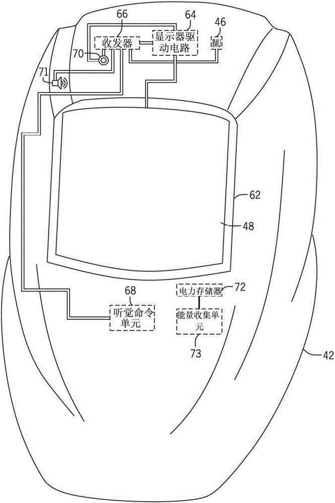 具有头盔和远程电力供应装置参数调节的焊接型系统以及方法与流程