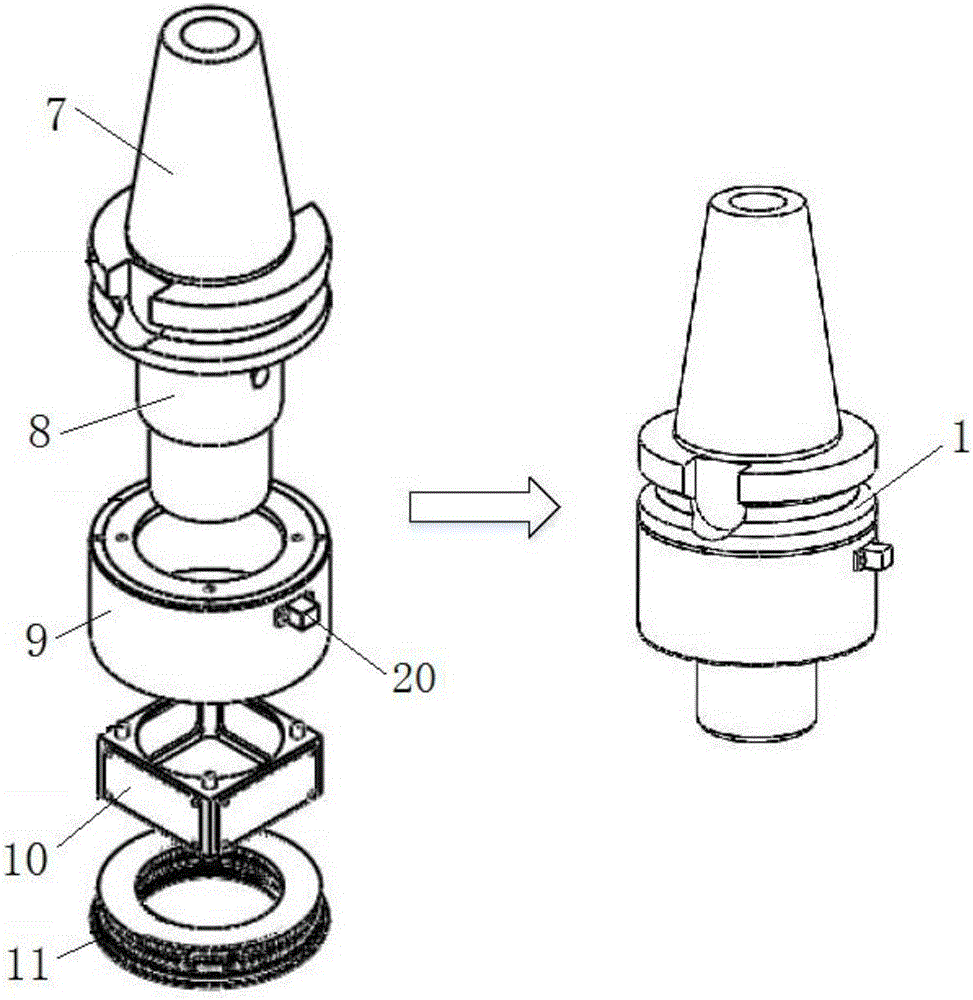 一种随动集成式切削力智能监测系统的制作方法与工艺